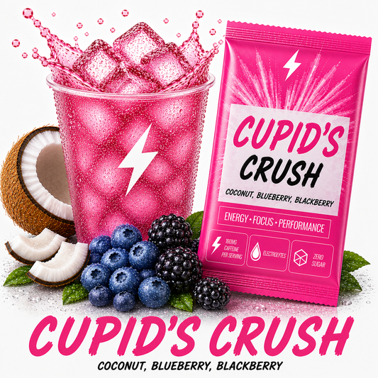 Cupid’s Crush-Coconut, Blueberry, Blackberry