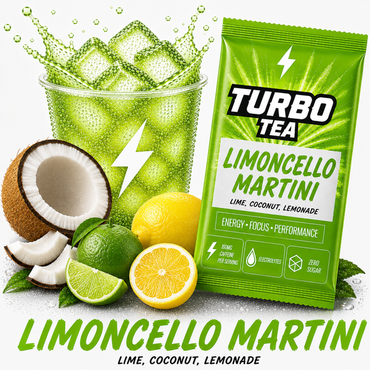 Limoncello Martini-Lime, Coconut, Lemonade