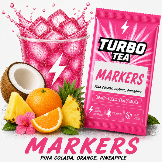 Markers-Pina Colada, Orange, Pineapple