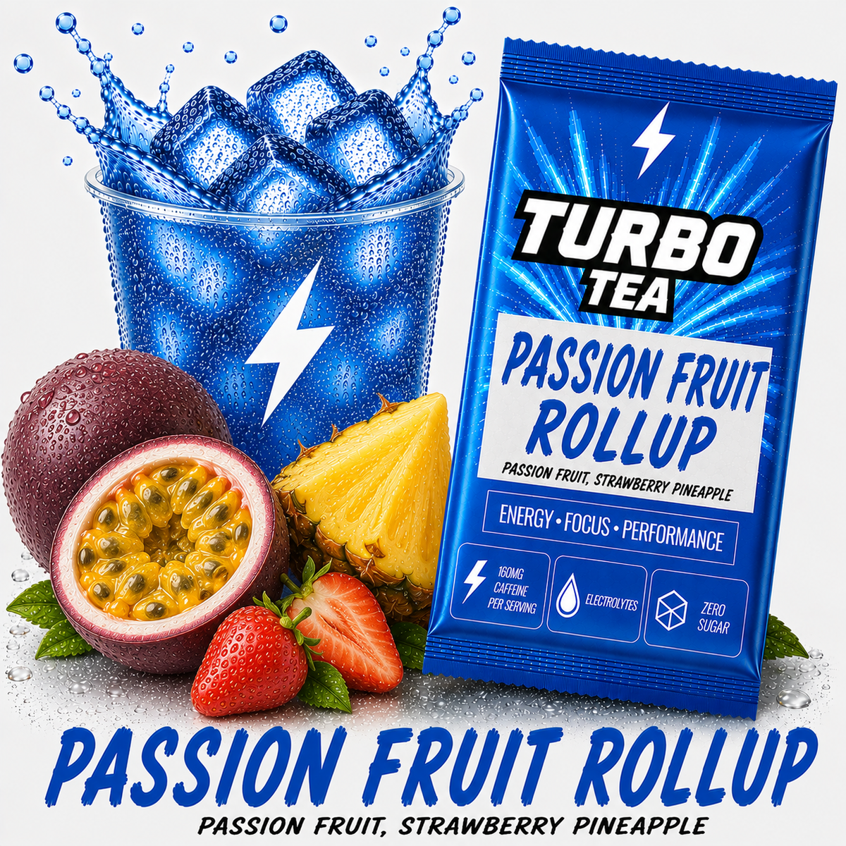 Passion Fruit Rollup-Passion Fruit, Strawberry Pineapple