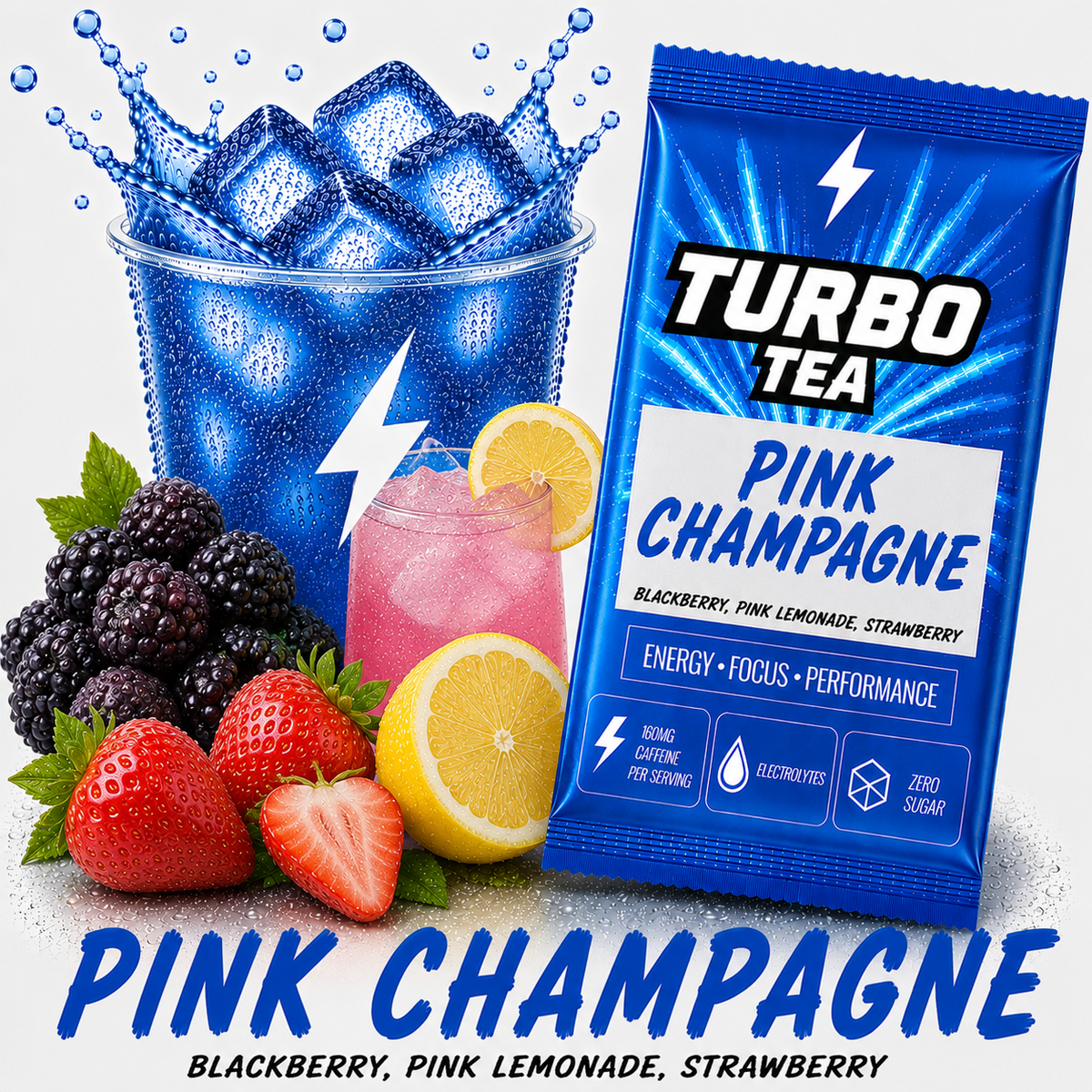 Pink Champagne-Blackberry, Pink Lemonade, Strawberry