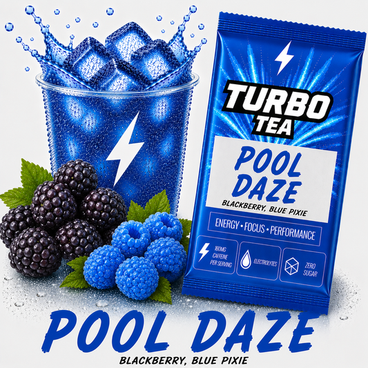 Pool Daze-Blackberry, Blue Pixie