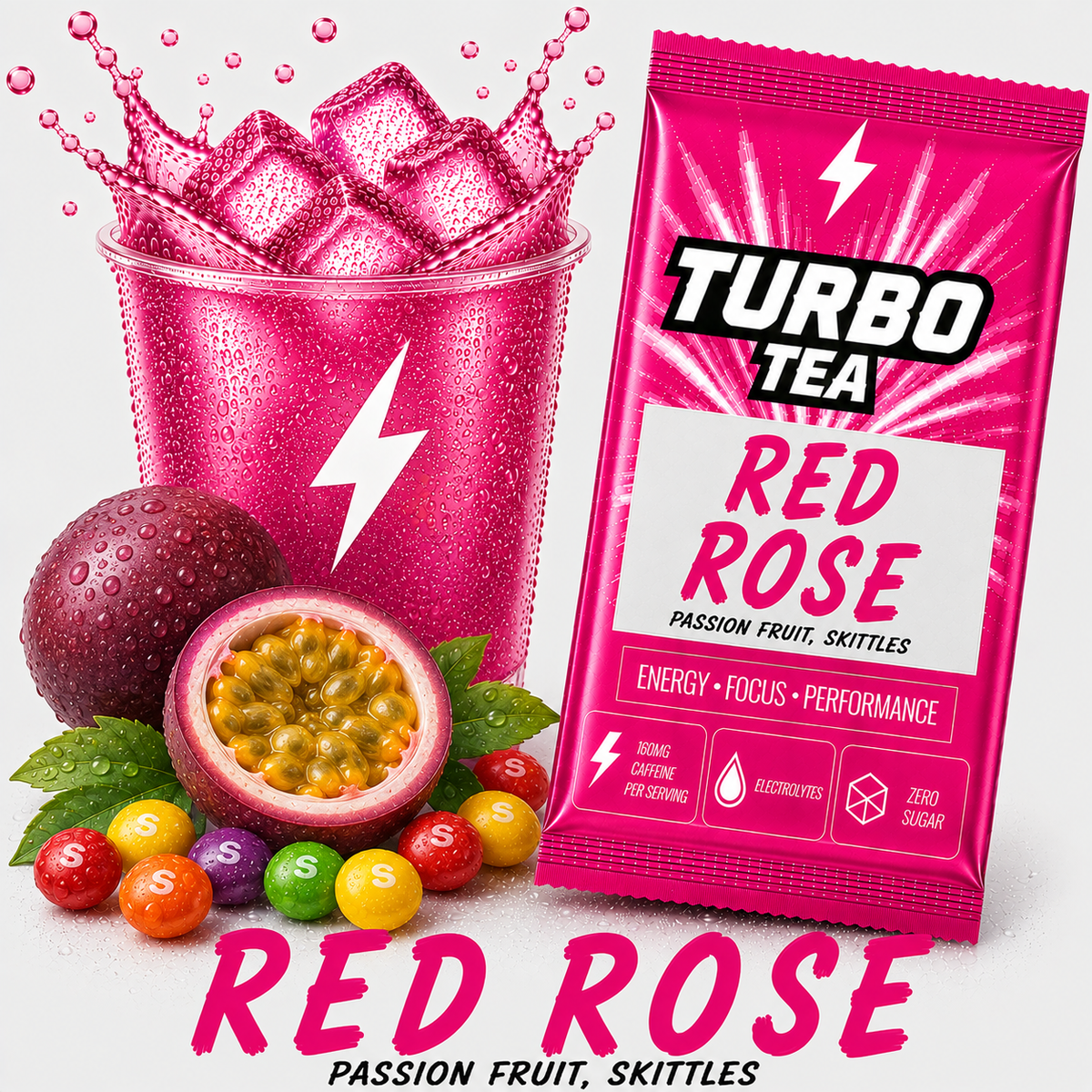 Red Rose-Passion Fruit, Skittles