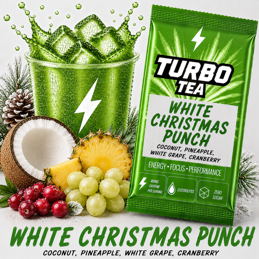White Christmas Punch-Coconut, Pineapple, White Grape, Cranberry