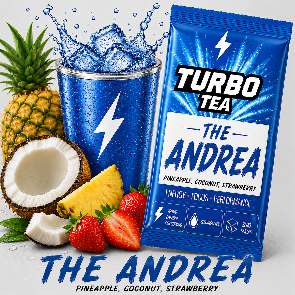The Andrea-Coconut, Pineapple, Strawberry