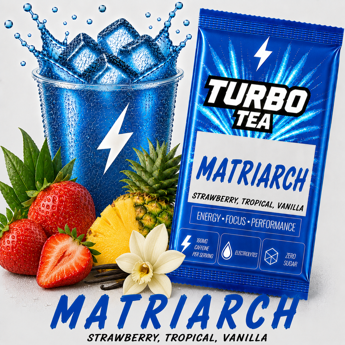 Matriarch-Strawberry, Tropical Punch, Vanilla